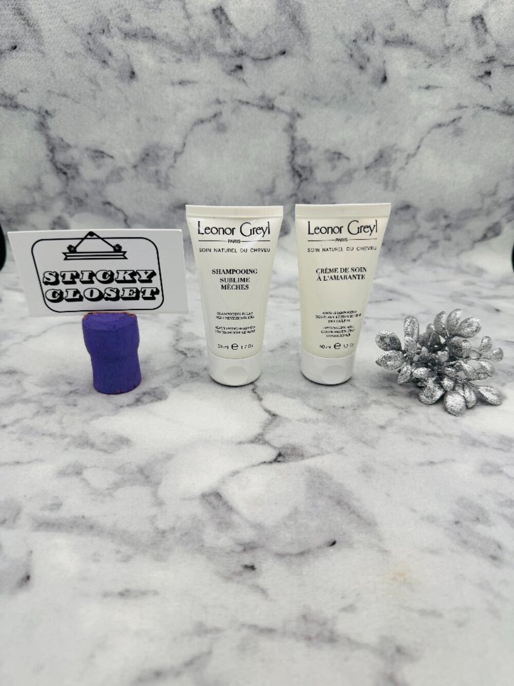Leonor Greyl Haircare Set-Beautifying Shampoo&Detangling Conditioner50ml-2pc-NEW